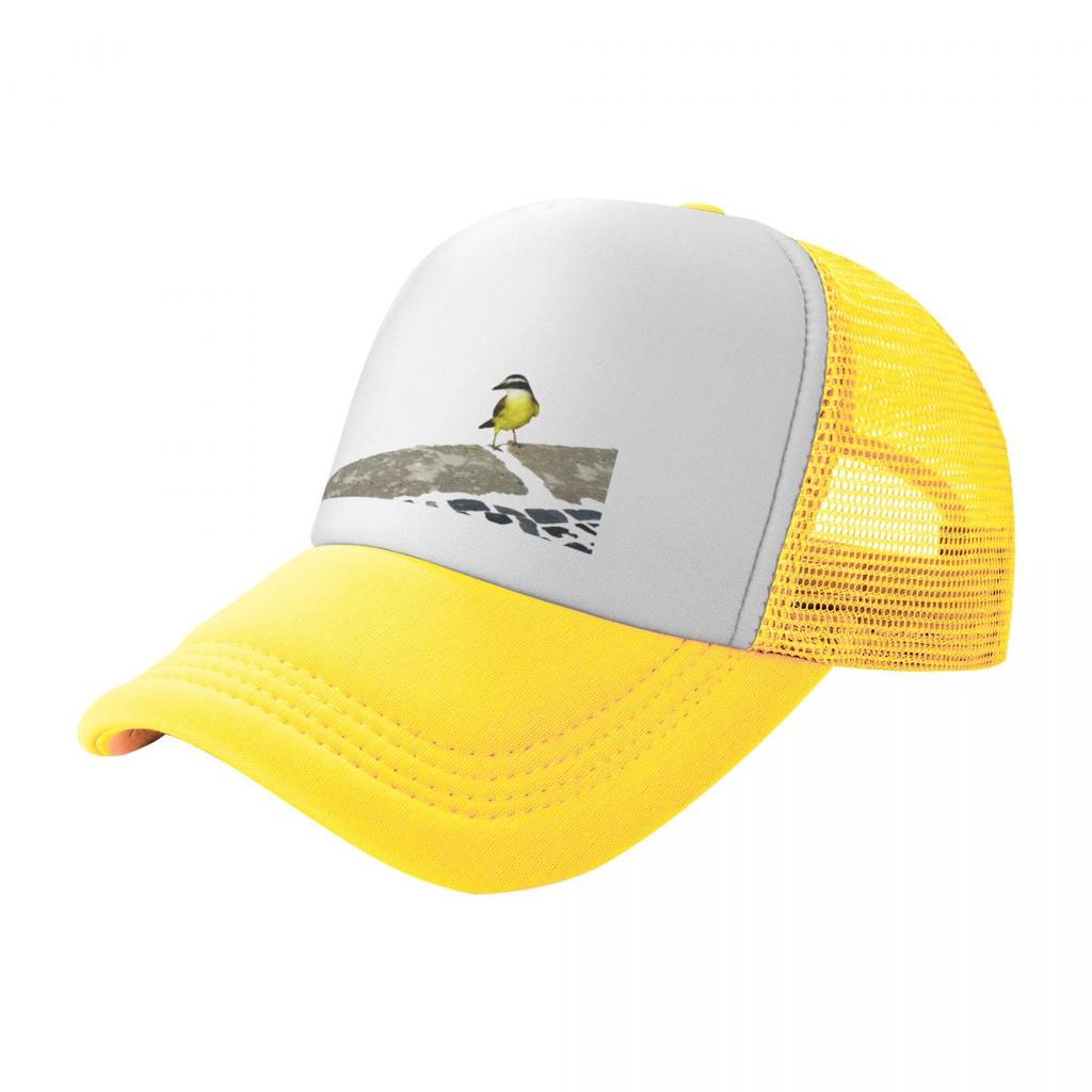 Pitangus sulphuratus  Great kiskadee Baseball Cap Unique hats Luxury Hat Ball  Mens  Womens