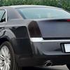 Auto Rücklicht Dekorabdeckung Lampenschutz Dekorationsaufkleber Für Chrysler 300/300C 2011-2014 Auto Exterieur Zubehör, Geräuchert Schwarz.