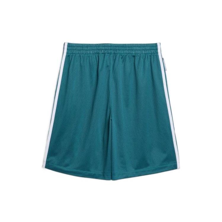 New Adidas Skateboarding Mesh Shorts Gender Neutral Turquoise HC2205