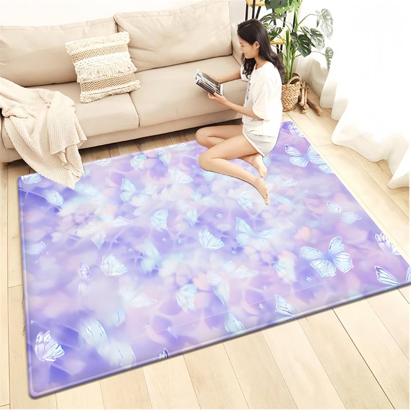 Dreamy Blending Large Room Carpet Non Slip Soft Cartoon Kids Bedroom Living Room Floor Mat Home Decor Children's Play Carpet