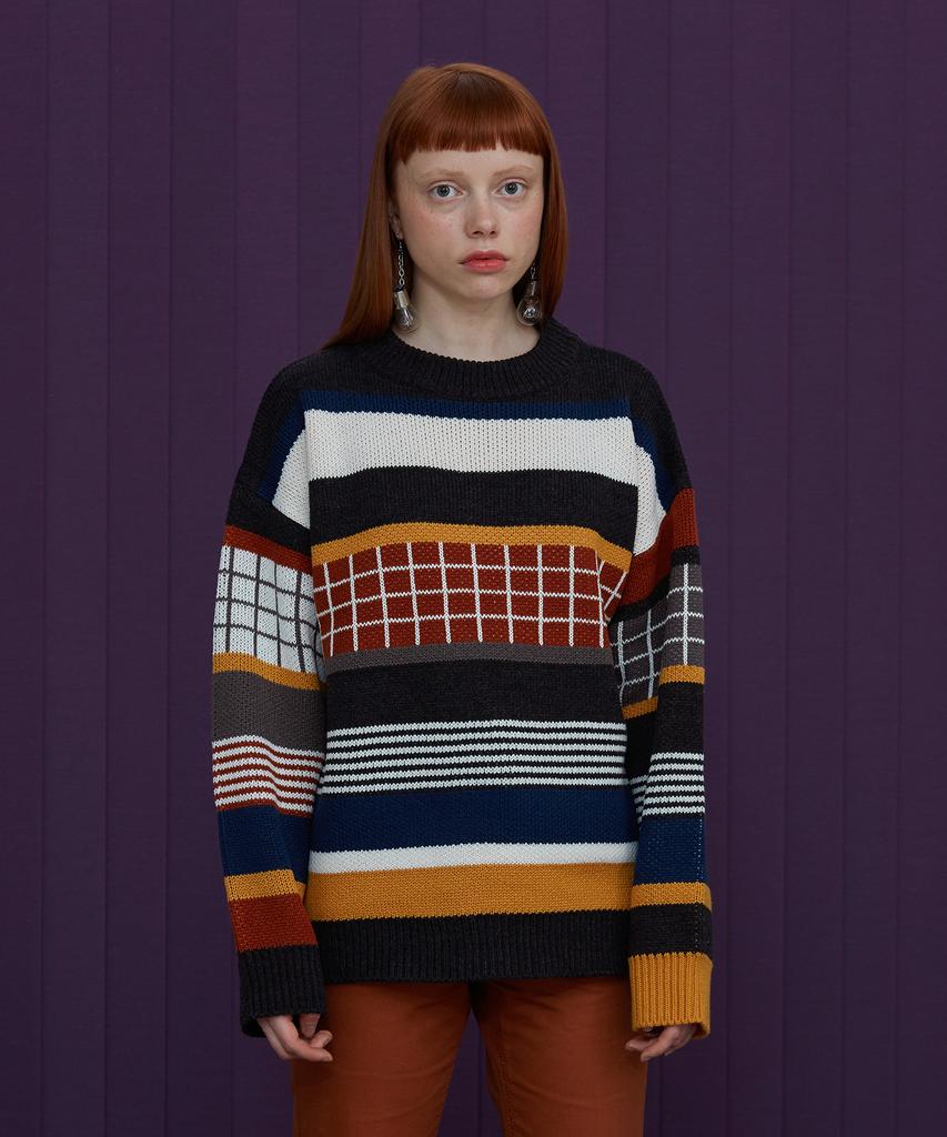 UNALLOYED Multi-Stripe Knit