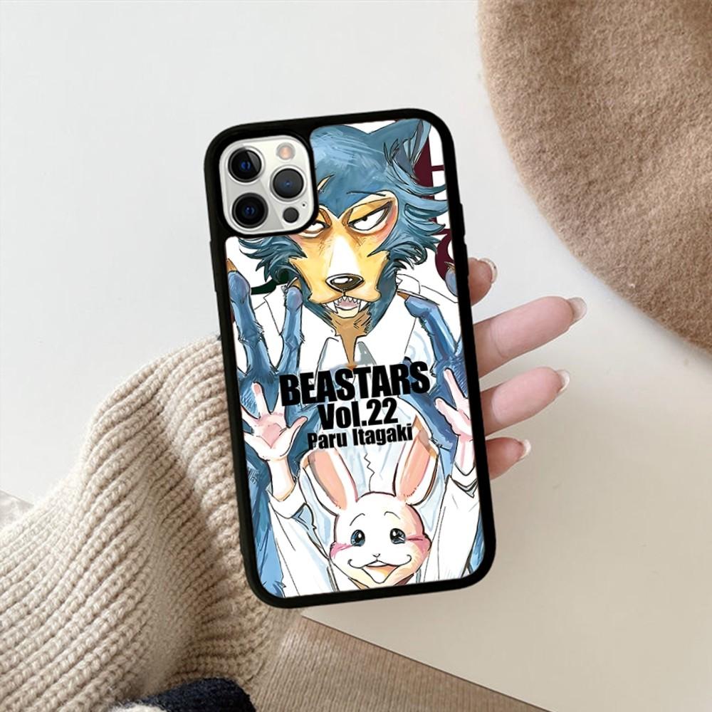 BEASTARS Phone Case Silicone PC+TPU For For IPhone 11 12 13 14 15 16 Plus Pro Max Cover