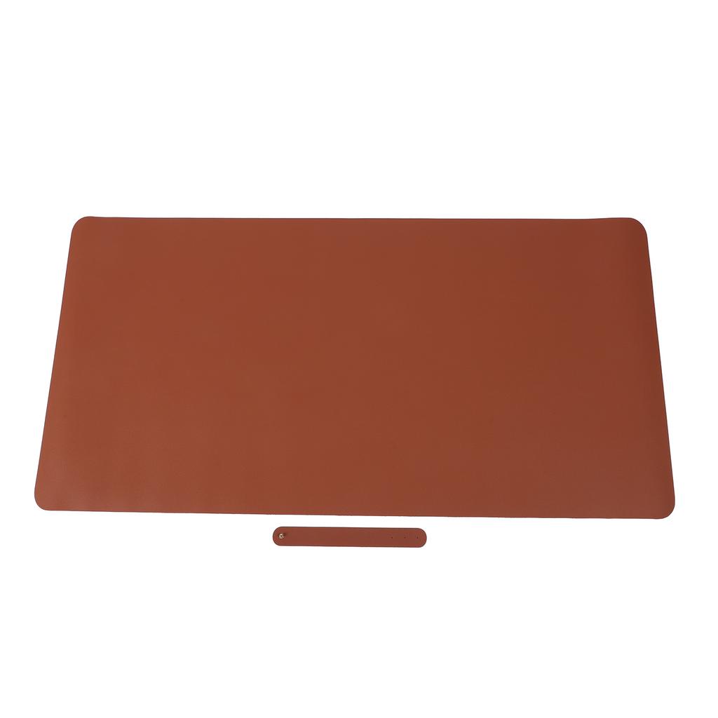 PU Leather Desk Pad Single Sided Water Proof Protector Mat for Beauty Salon Home Dressing Table