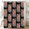 Colorful Geometric Shower Curtain Abstract Patterned Bathroom Decor Modern Waterproof Fabric Liner For Home