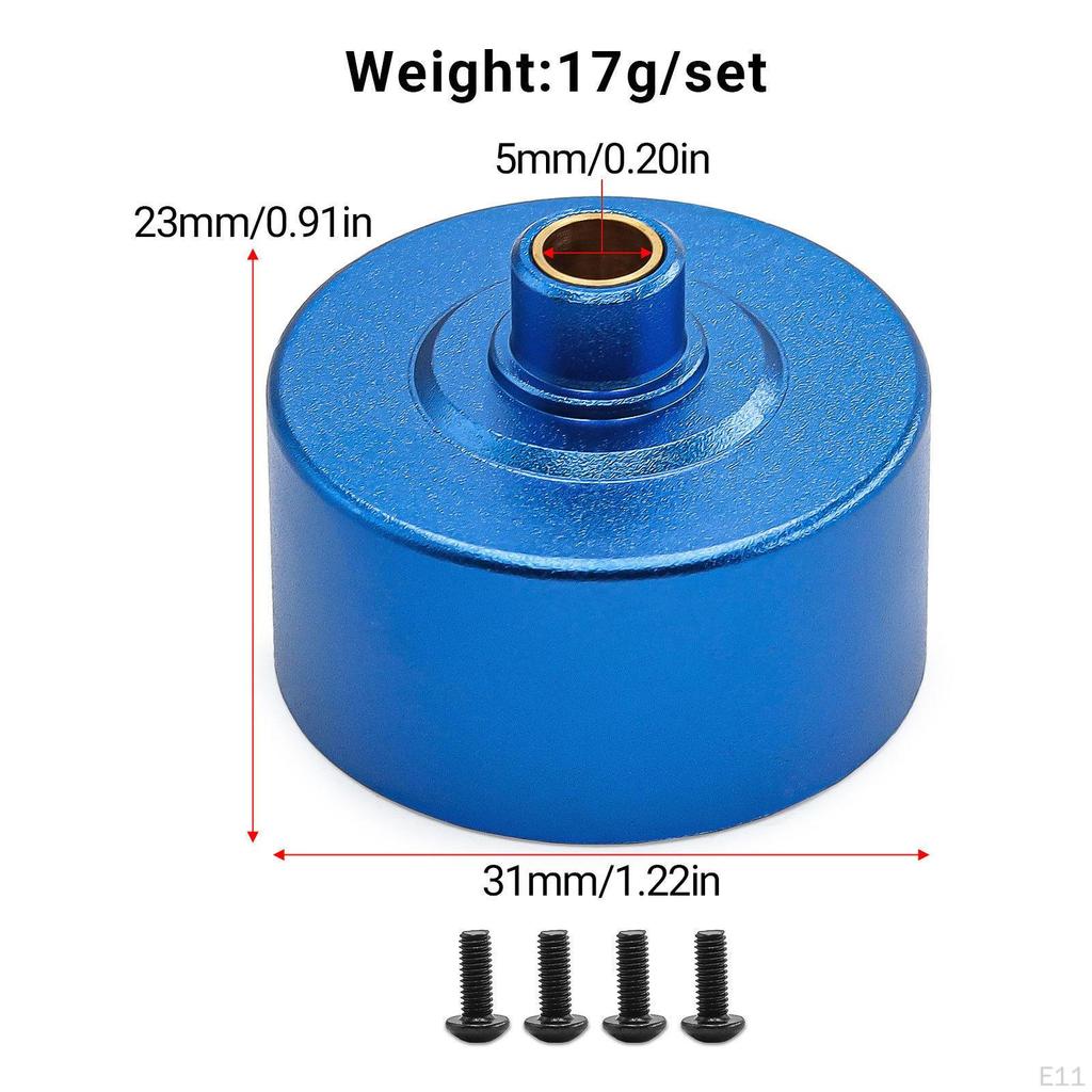 Aluminum Alloy Body Differential Housing, Metal Differential, Lightweight Design, Heat Dissipation,
