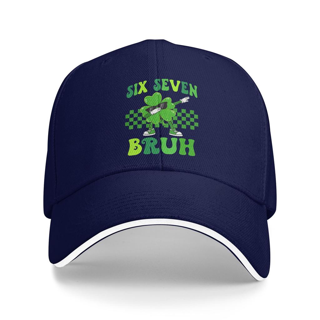 Six Seven 67 Meme Cool St Patricks Day Casual Baseball Cap Outdoor Gym Trucker Hat Spring Men Adult Fashion Baseball Caps