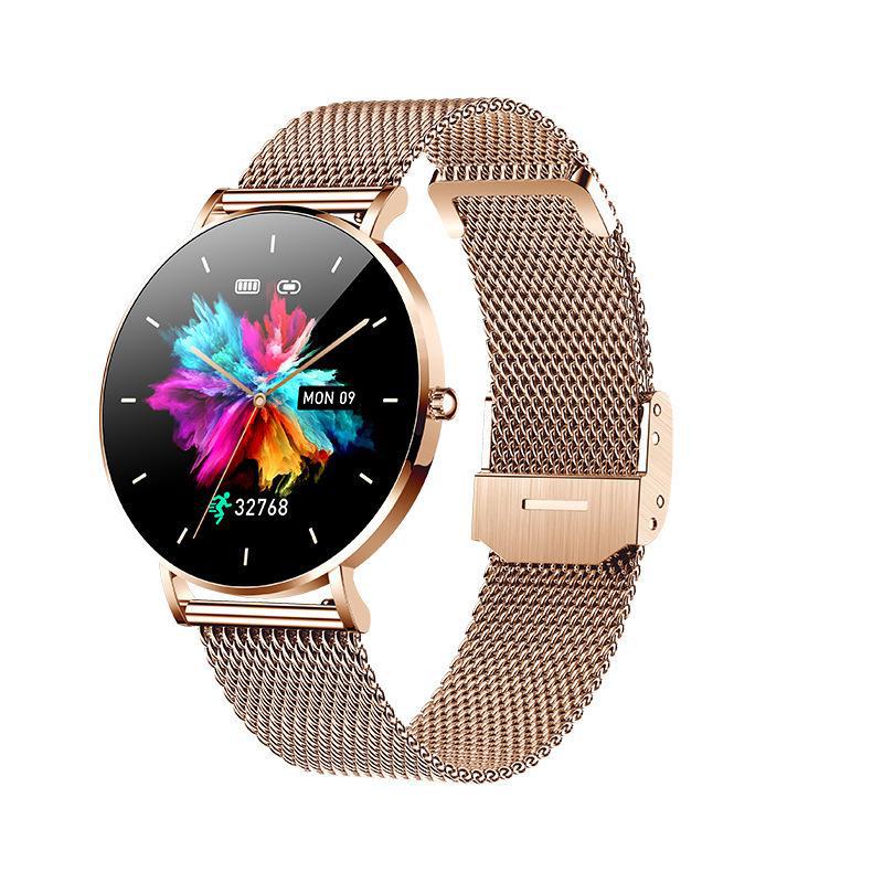 T8 Women's Smart Watch - 1.36\" Always-On Display, Stylish 360x360 Bracelet