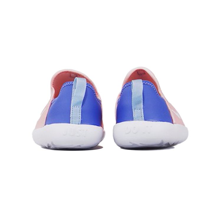 Nike Lil Swoosh Cushioning Durable Lightweight Low-Top Walking Shoes Baby Shoes Pink Blue AQ3114-602