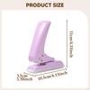 Single Hole Punch 40 Sheet Capacity Heavy Duty Labor Savings Handheld Puncher for Cards Art