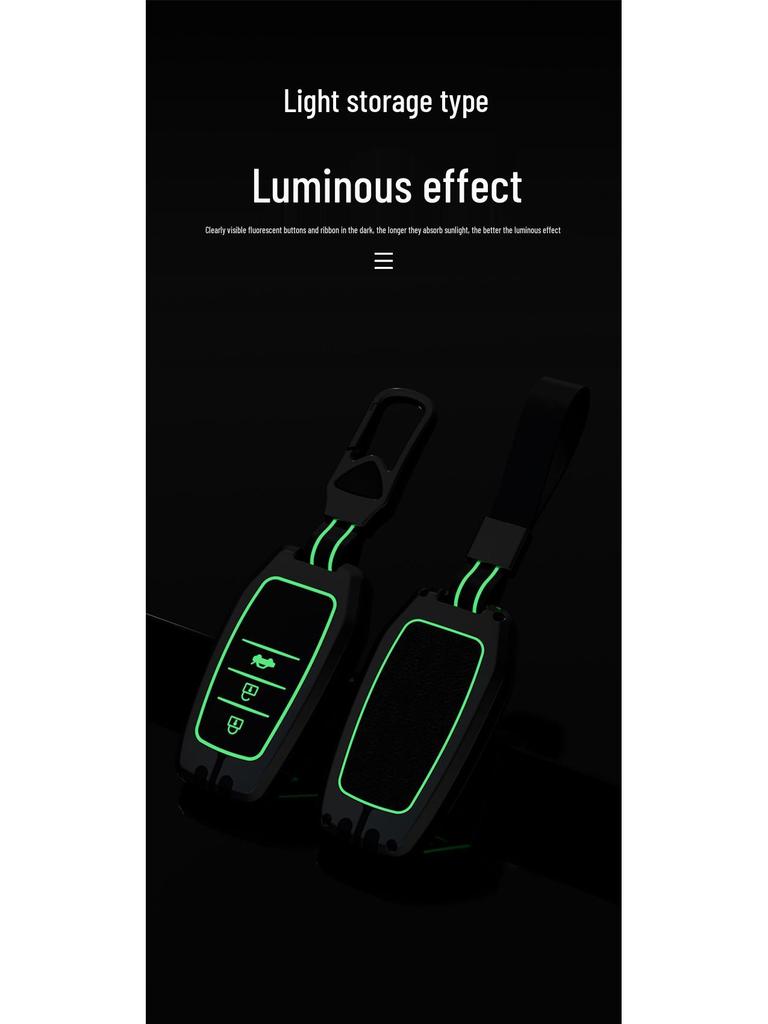 High-Grade Alloy Protective Key Cover for 8th Gen Toyota Camry (25 Models)