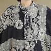 DIMANAF New 2026 Women Plus Size Spring Summer Beach Long Dress Lady Loose Oversize Maxi Floral Print Cotton Vintage Black