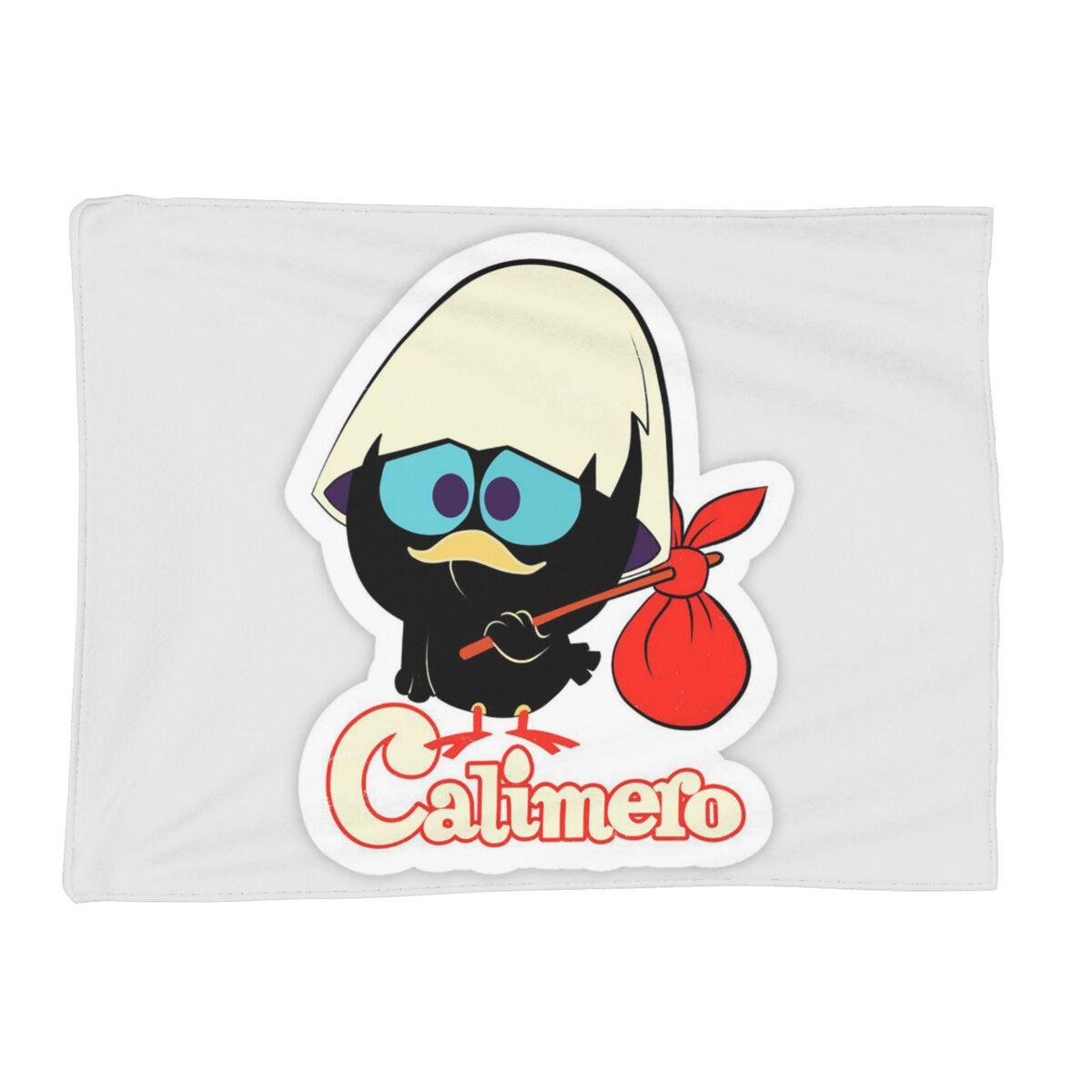 

Kawaii Calimero Chiken Cartoon Anime Blankets Warm Flannel Throw Blanket Bedding for Bed Living room Picnic Travel Home Couch 80x120cm