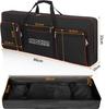 AKOZLIN Keyboard 600D Oxford 8mm 5 External 86 X 33 X 10cm 49-Key Bag/Case, Cloth, Padded, Shockproof, Lightweight, Waterproof, Dustproof, Cushioned,