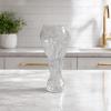 Bierglasbecher, Glas im Pokalstil 730 ml, Klarer Borosilikatglasbecher mit schwerem Reliefboden, Trinkgeschirr für Fußballparty, Sichere Verpackung