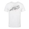 Adidas X Marvel Iron Man Logo Breathable Crew Neck Short Sleeve T-Shirt Men T-Shirts White DM7763