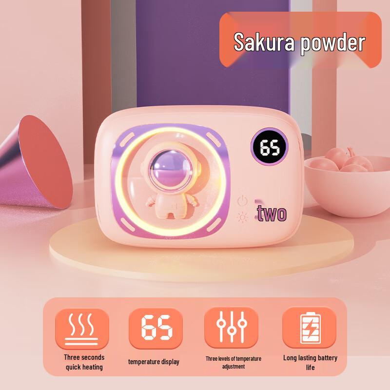 

Portable Camera Hand Warmer with Power Bank and Atmosphere Light