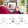 Tablet Stand Adjustable Foldable Aviation Aluminum Tablet Stand Holder Multifunction Heat Dissipatio