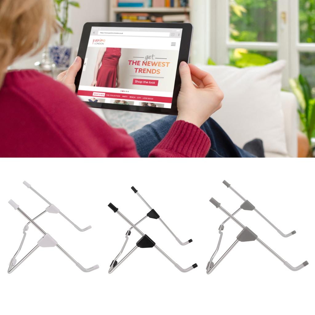 Tablet Stand Adjustable Foldable Aviation Aluminum Tablet Stand Holder Multifunction Heat Dissipatio