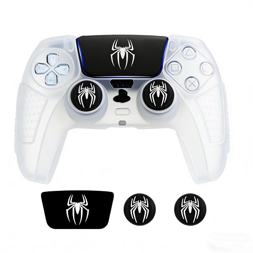 Protective Cover Skin for Playstation 5 Controller Anti-slip Silicone Case for PS5 Gamepad Cover Thumb Grips Sticker Accessories