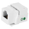 5PCs Telephone Voice Module Network Wiring Accessory Single Port RJ11 Cat 3 with Dust Cover