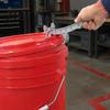 Ergonomic Drum Wrench Aluminum Alloy Barrel Tool, 7 in 1 Bucket Opener, 5-55 Gallon Pail Industrial Opener Multi-function Paint Can Lid Remover