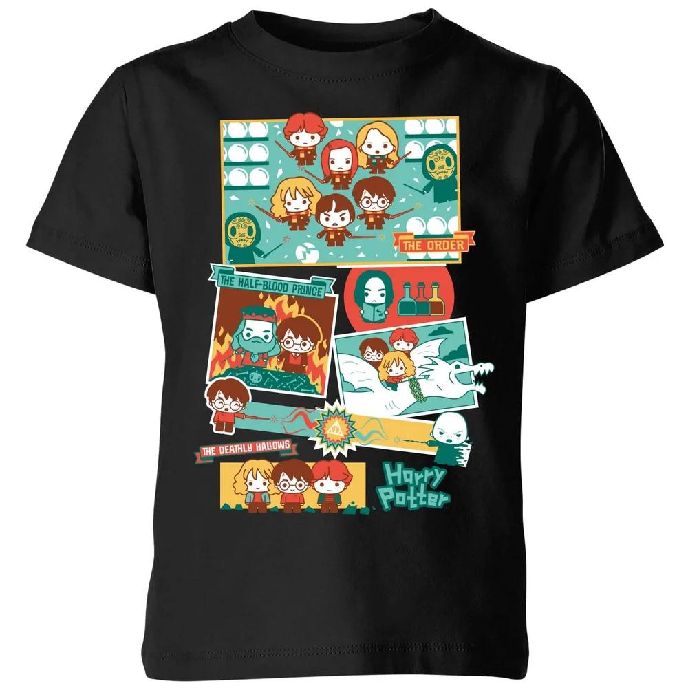 

Harry Potter Kids Cute Films Kids T-Shirt - Black - 3-4 Years 160