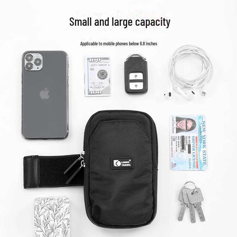 Unisex Mobile Phone Armband for Fitness: Portable Wrist Strap and Arm Sleeve for Running