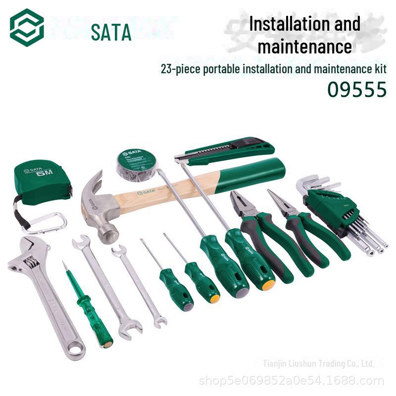 Shida 09551/33 Elevator Installation & Maintenance Kit - 23 & 32 Piece Sets, Portable Model 9555