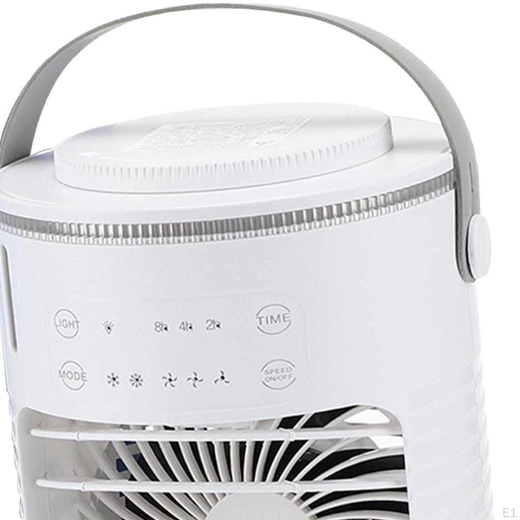 Personal Fan Small Cooling Ventilador 2H 4H 8H Timer Air Conditioner Desk