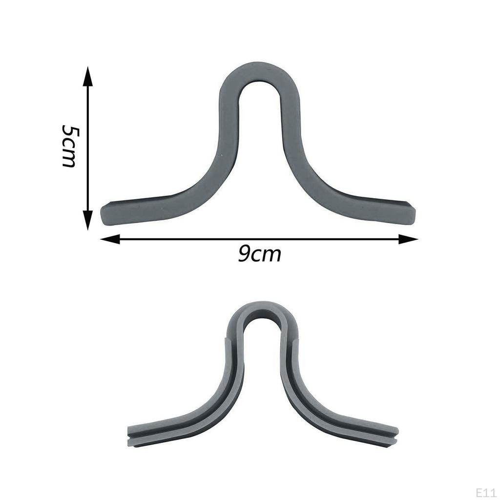 2pcs Anti Fog Silicone Nose Bridge Seal for