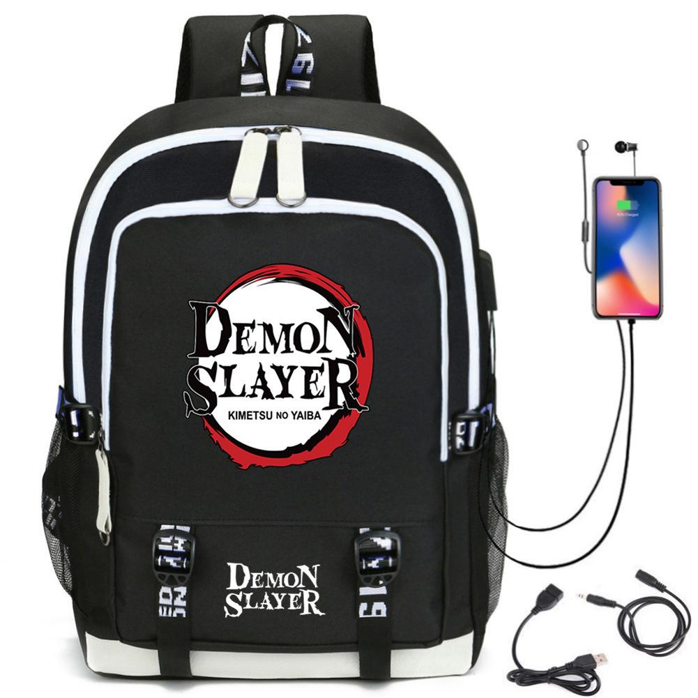 Anime Peripheral Student Large Capacity Backpack Fashion Backpack Computer Bag Oxford Cloth Backpack