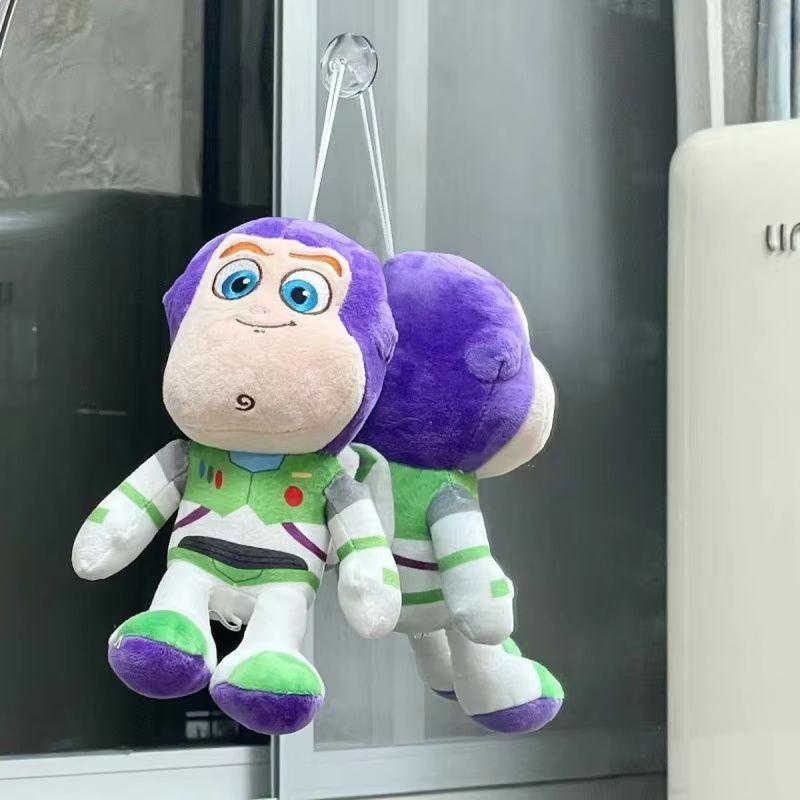 New Toy Story Woody Buzz Lightyear Jessie Stuffed Toys Soft Cartoon Plush Dolls Backpack Pendant Decoration Toys Surprise Gifts