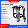 Automatic Adult Marine Life Jacket with Manual Inflation for Outdoor Fishing