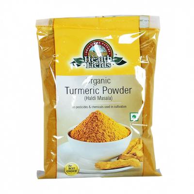 Curcuma moulu (100g), Champs de santé en poudre de curcuma biologique