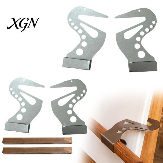Drawing Hand Support 2Pcs Artist Bridge, Adjustable Easel Rest Bar, Ergonomic Wrist Metal Stabilizer Tool for Painting Craft Projects Board