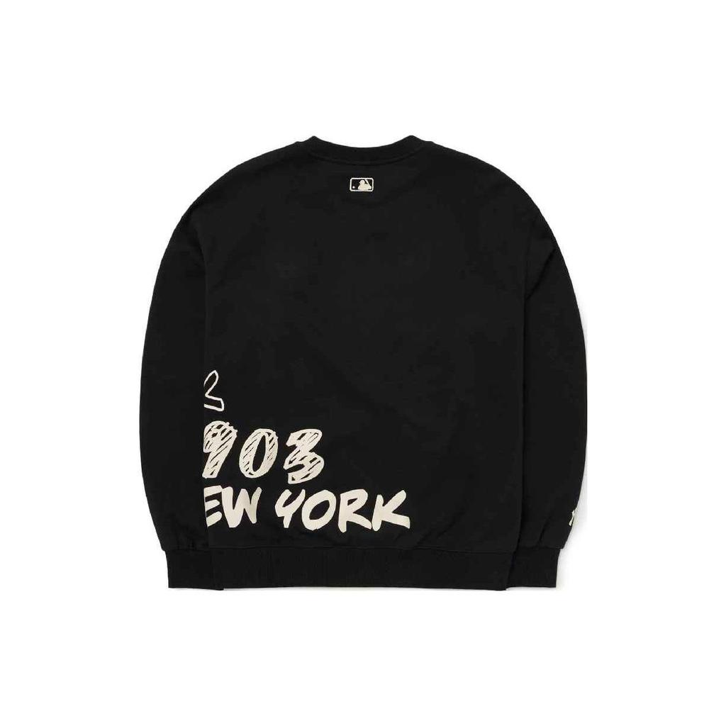 New MLB Sweatshirts Unisex Black 3AMTZ0224-50BKS