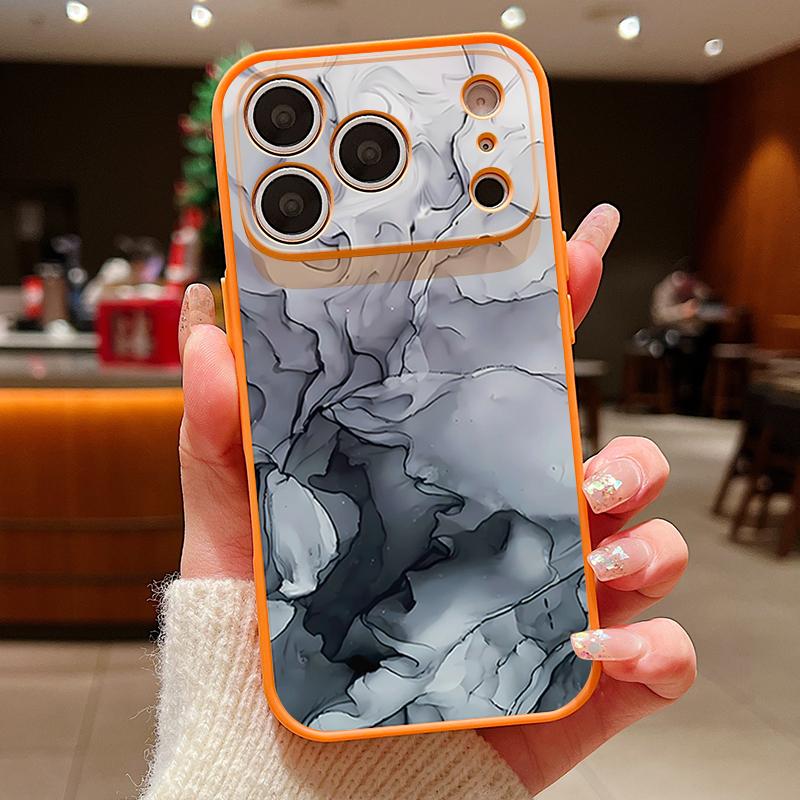 Case For iPhone 17 Pro Max Pink Marble Pattern Magnetic For Magsafe Hybrid Slim Matte Cover For iPhone 16 15 14 13 Pro Max