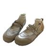 Ballet French Single Shoes One Pedal Soft-soled Small Leather Shoes 2025 Autumn New Versatile Shallow Mouth Mary Jane Women's Shoes