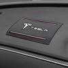 1Pcs Car Emblem Anti Slip Pad Phone Holder Non-Slip Mat Car Stlying For Tesla Model 3 Model X S 2016-2023  Model Y Decals TM3 TMX