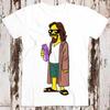 The Dude Homer Man The Big Lebowski Best Seller Maglietta Musica Top Tee Regalo 8639