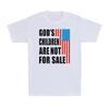 God's Children Are Not For Sale Funny US Flag American Vintage Men's T-Shirt