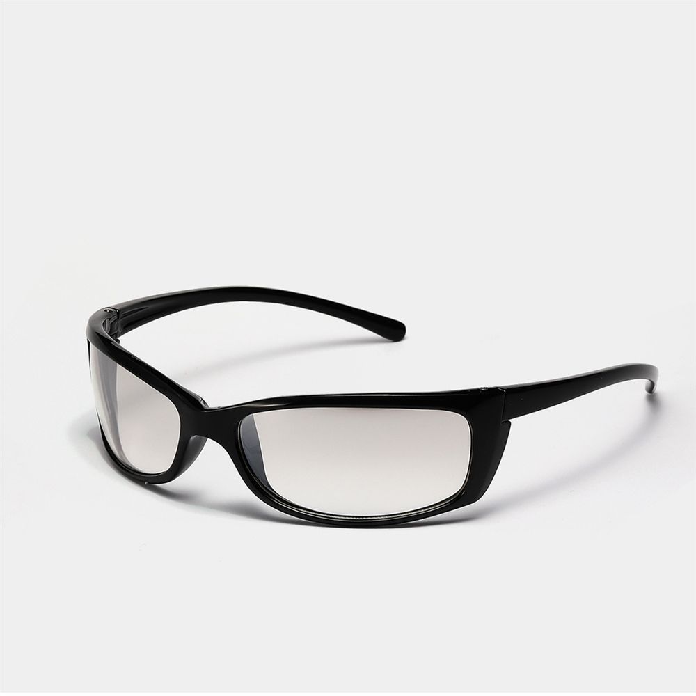 Occhiali da Vista alla Moda Futuristici Occhiali da Sole Lenti Sportive Occhiali Avvolgenti Occhiali Y2K
