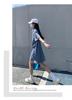 Elegant Summer Waffle Knit Polo Collar Dress - Age-Reducing, Solid Color Short Skirt for Women (2026)