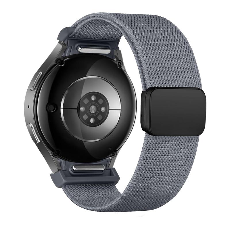 Band For Samsung Galaxy Watch 7/6/5/4/5 Pro 44mm 40mm No Gaps Magnetic Nylon sport correa bracelet Galaxy watch 6 classic Straps