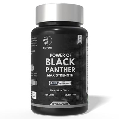 Kara Panter Bitkisel Karışım Kapsülleri Gücü | Botanik Formül | 60 Kapsül