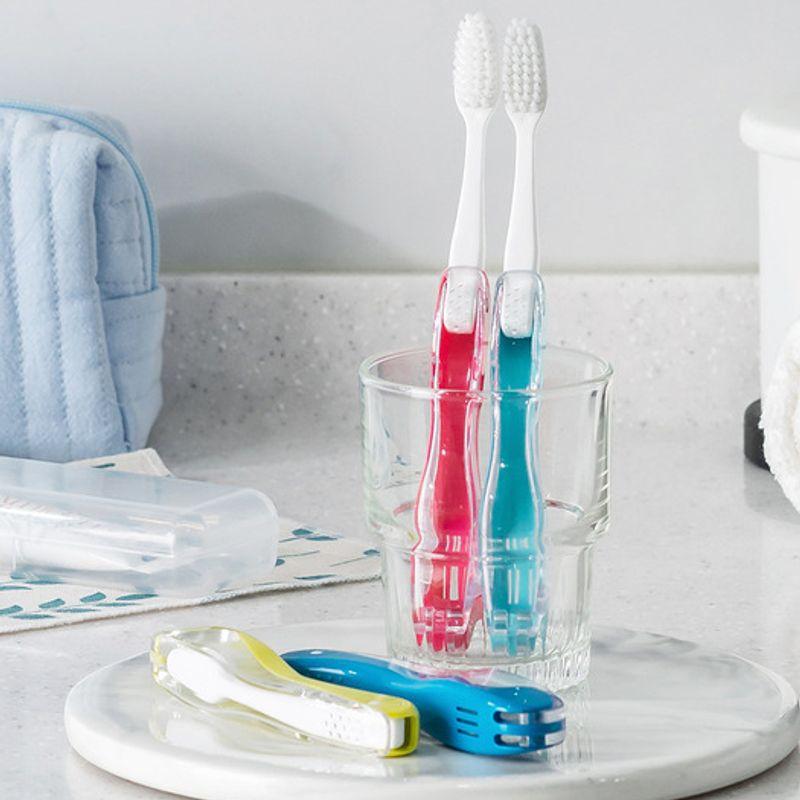 Domestic Flyto Portable Toothpaste and Toothbrush Slim Set