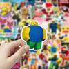 Roblox New Hot Stickers 50 Pcs Waterproof Creative Classical Cartoon Decals For Luggage Laptop Skateboard Fridge Kids Game Fans