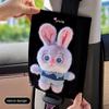 Zootopia Car Seatbelt Shoulder Pads Anti-Wear Anti-Strangle New Car Interior Accessories for Women