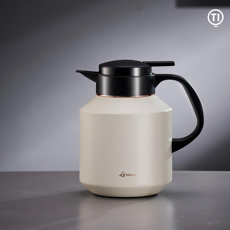 Bollitore Termico di Grande Capacità Display Temperatura a Tasto Unico Borracce Brocca Isolante per Casa Tè Caffè Acqua