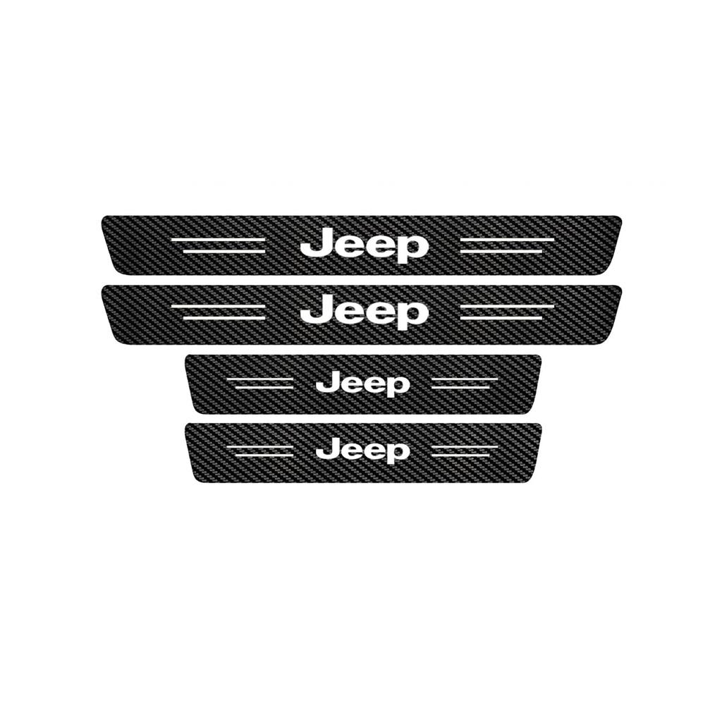 Trittschutz Jeep Wrangler Grand Cherokee Compass Kompatibel mit
